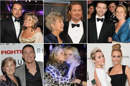 Διάσημοι ποζάρουν με τη μαμά τους
