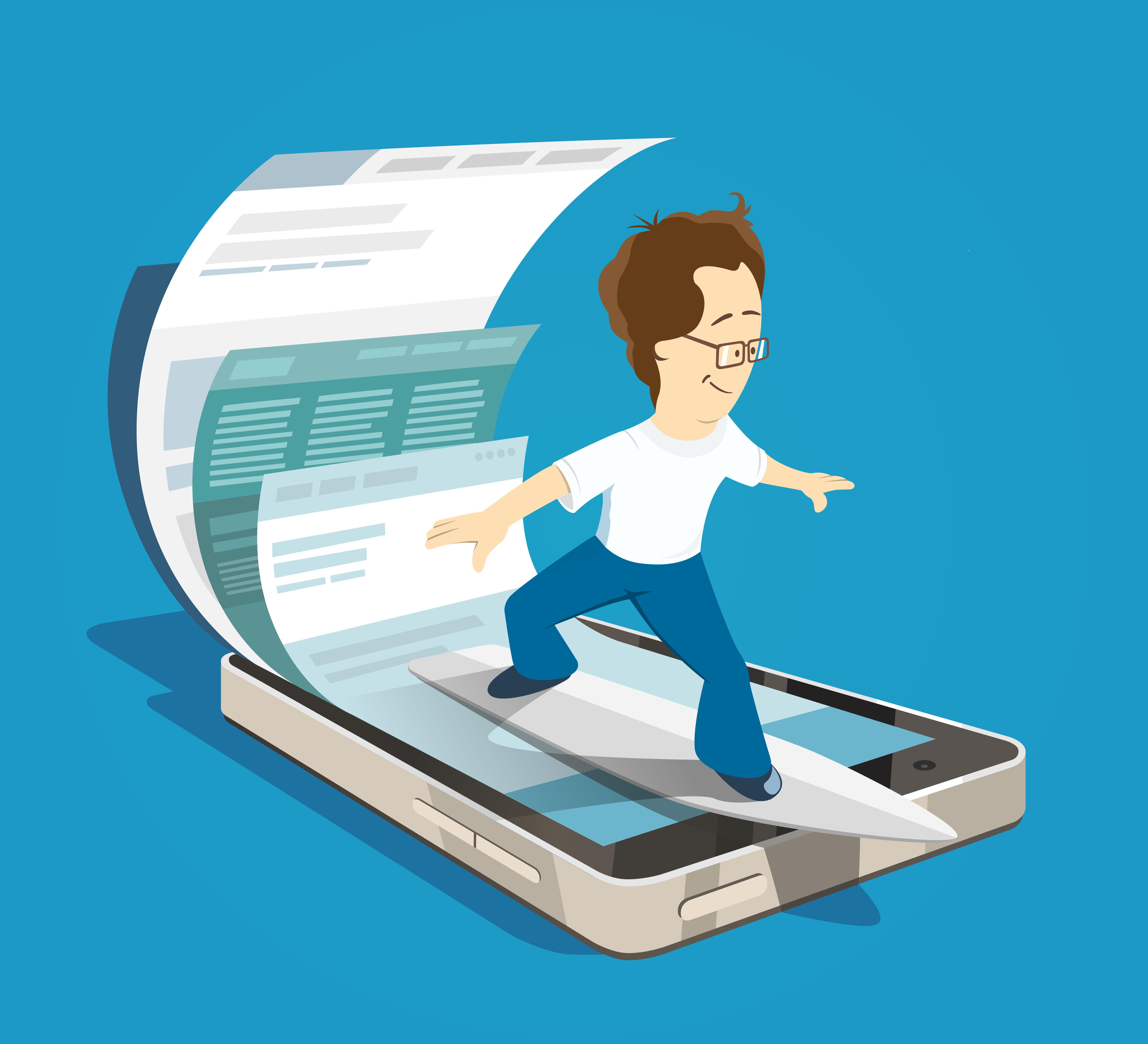 Collect information using the internet. Серфинг в интернете. Серфинг в социальных сетях. Ускорение сайта. Интернет серфинг рисунок.