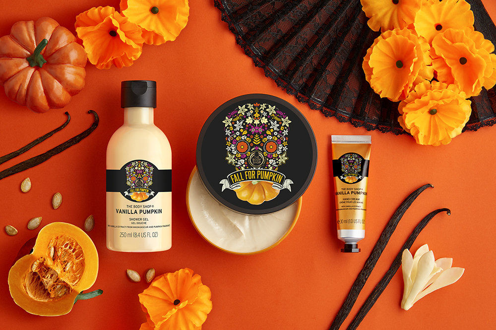 Υποδεχθείτε το φθινόπωρο με την special edition σειρά vanilla pumpkin από την The Body Shop