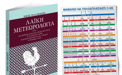 Το Σάββατο με ΤΑ ΝΕΑ, «Λαϊκή Μετεωρολογία» και εκπαιδευτική αφίσα “Μαθαίνω να πολλαπλασιάζω”