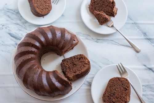 Κέικ σοκολάτας με τρία υλικά