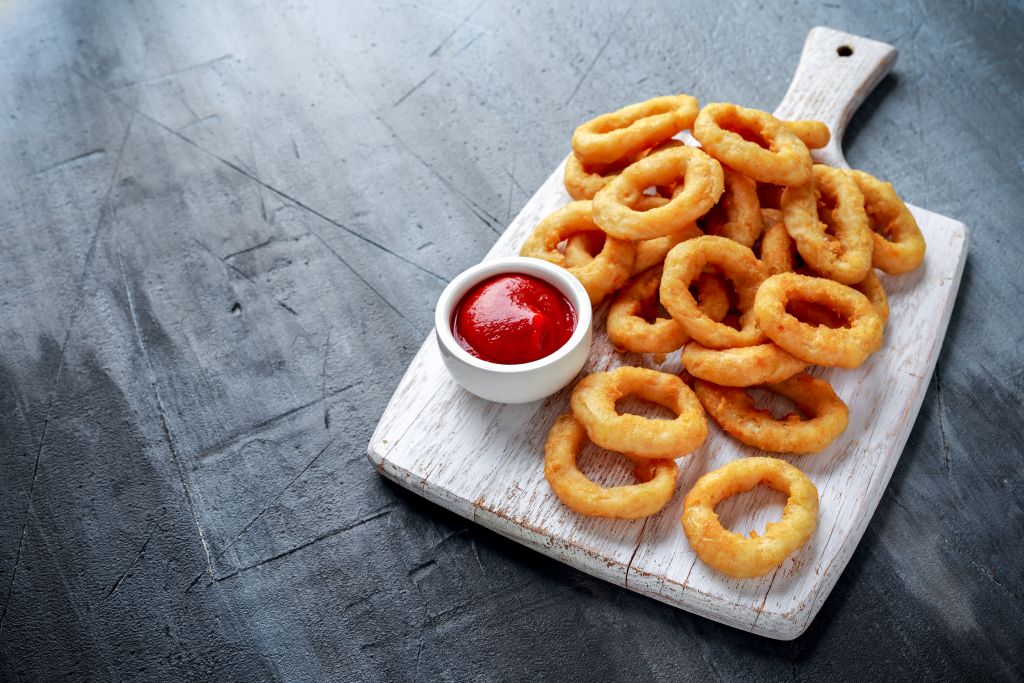 Σπιτικά onion rings