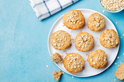 Cookies λεμονιού με βρώμη