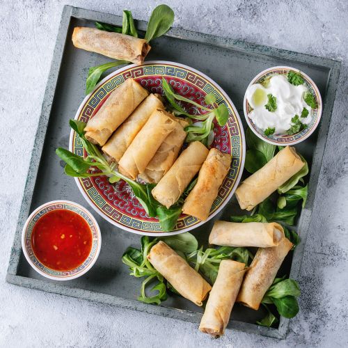 Φτιάξτε τα δικά σας spring rolls