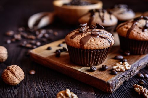Σοκολατένια muffins που λιώνουν στο στόμα