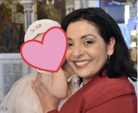 Βασιλική Ανδρίτσου: Δείτε την τρυφερή φωτογραφία από την βάπτιση της κόρης της | vita.gr