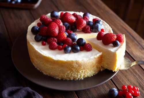 Cheesecake με φρούτα