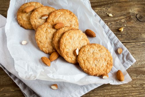 Cookies αμυγδάλου χωρίς ζάχαρη