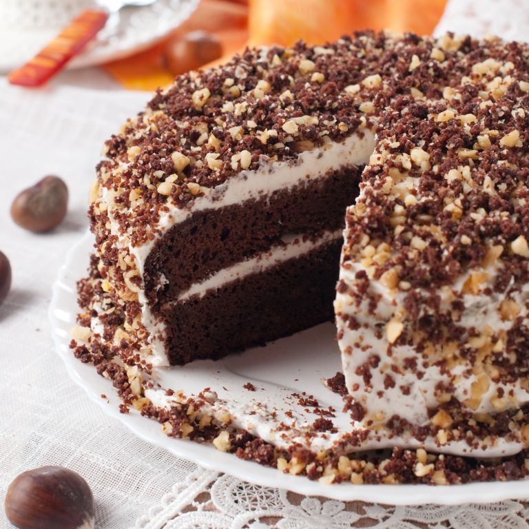 Σοκολατένια τούρτα με κάστανο | vita.gr