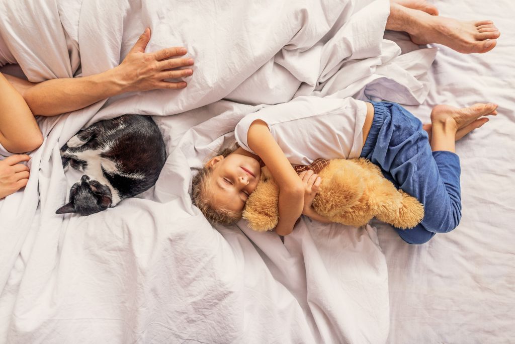 Είναι καλό να κοιμάται το παιδί μαζί με την γάτα;