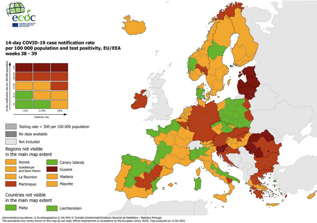 Κορωνοϊός - Καμπανάκι ECDC για τη χαμηλή εμβολιαστική κάλυψη στην Ελλάδα