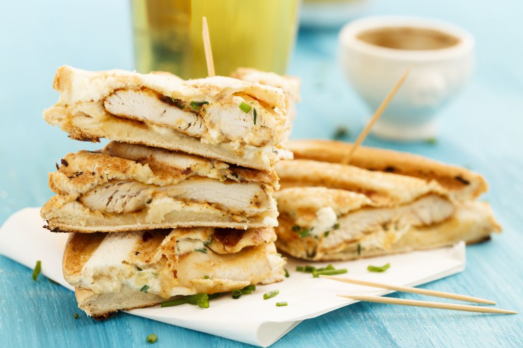 Snack time: Σάντουιτς κοτόπουλου με χαμηλά λιπαρά