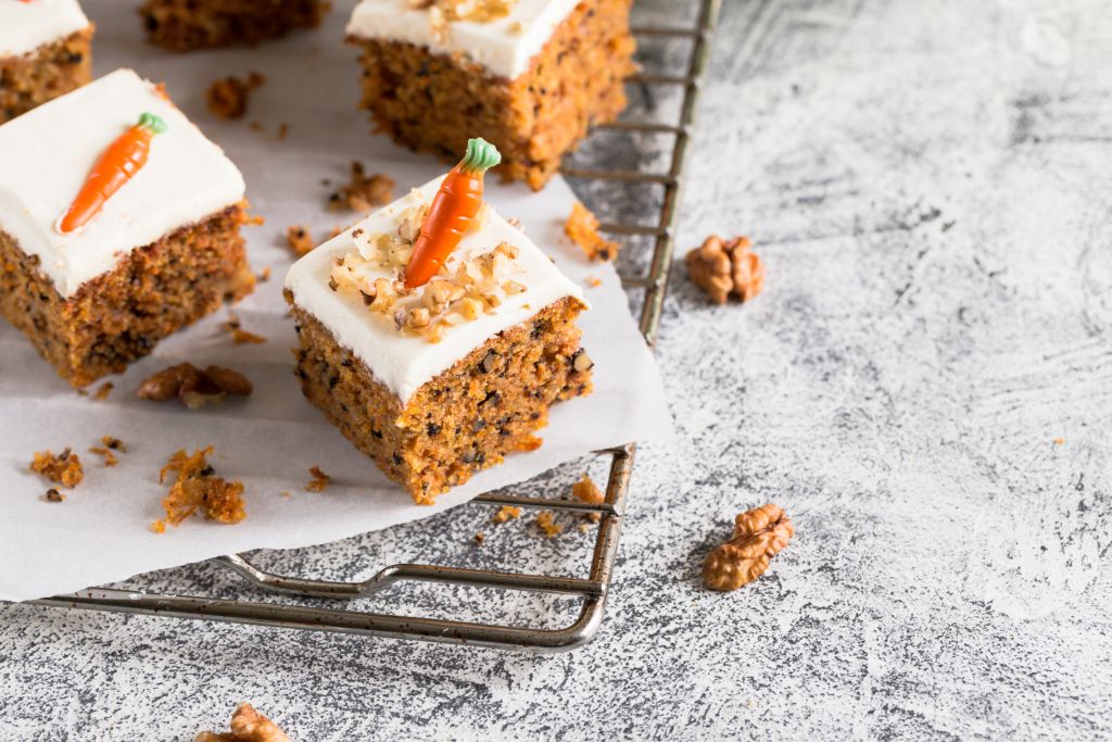 Κρύα carrot cakes