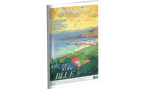 Το BHMAGAZINO και ένα εικαστικό εξώφυλλο που σας ταξιδεύει στο… απόλυτο μπλε.