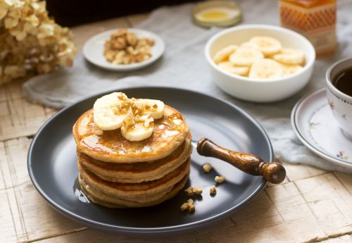 Pancakes βρώμης για πρωινό