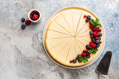 Σπιτικό cheesecake με φρούτα