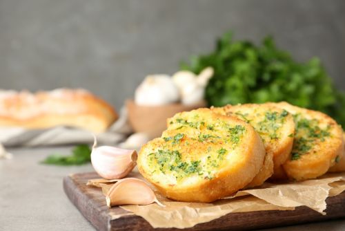 Homemade σκορδόψωμο