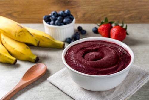 Smoothie με μπανάνες και acai berry