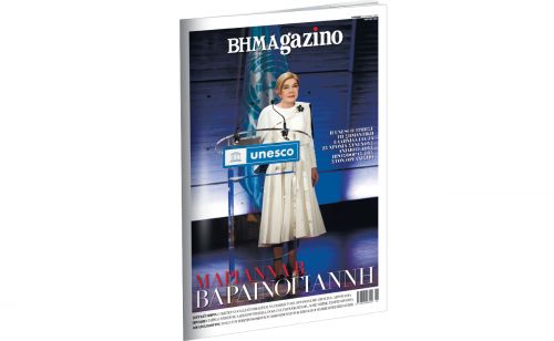 To “BHMAGAZINO” με τη Μαριάννα Β. Βαρδινογιάννη στο εξώφυλλο