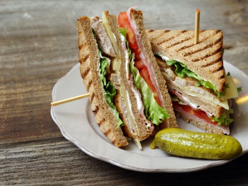 Υγιεινό club sandwich