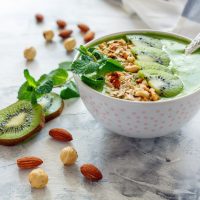 Πρωινό bowl με τσάι μάτσα