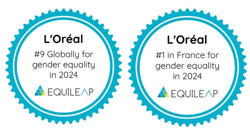 Διπλή διάκριση για τη L’Oréal: Ανάμεσα στις 10 κορυφαίες εταιρίες στον κόσμο στην ισότητα των φύλων & μεταξύ των World’s Most Ethical Companies 2024!