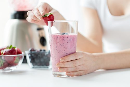 Super berry smoothie με βρώμη