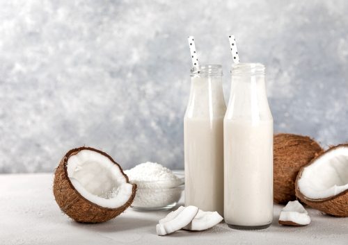 Κρεμώδες smoothie με καρύδα