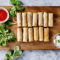 Πεντανόστιμα και εύκολα ψητά spring rolls