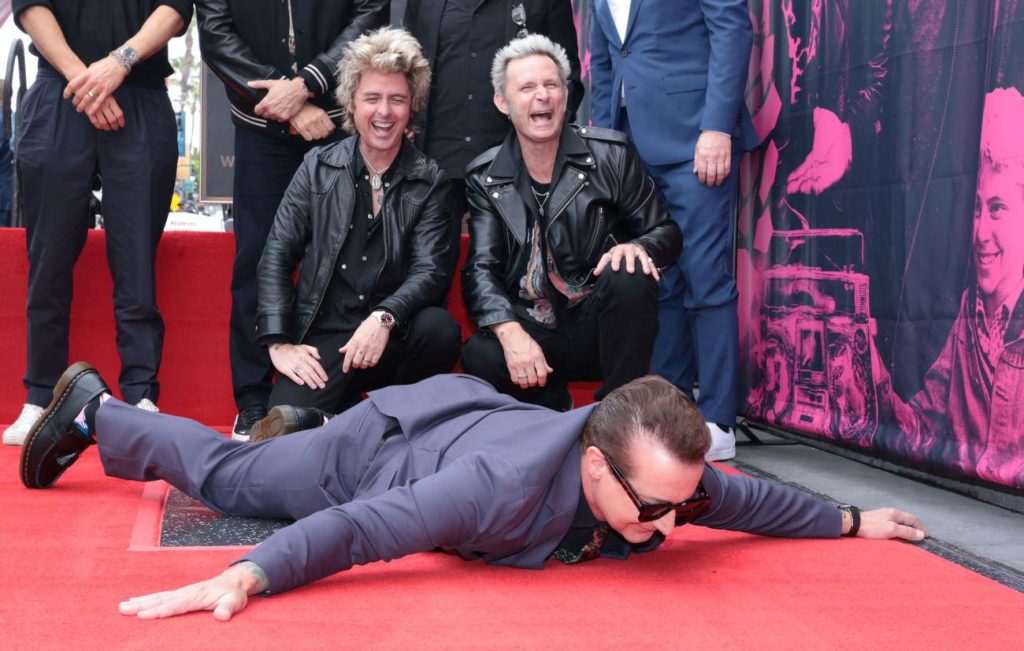 Οι Green Day απέκτησαν αστέρι στη Λεωφόρο της Δόξας