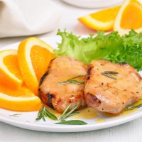 Χοιρινό με πορτοκάλι