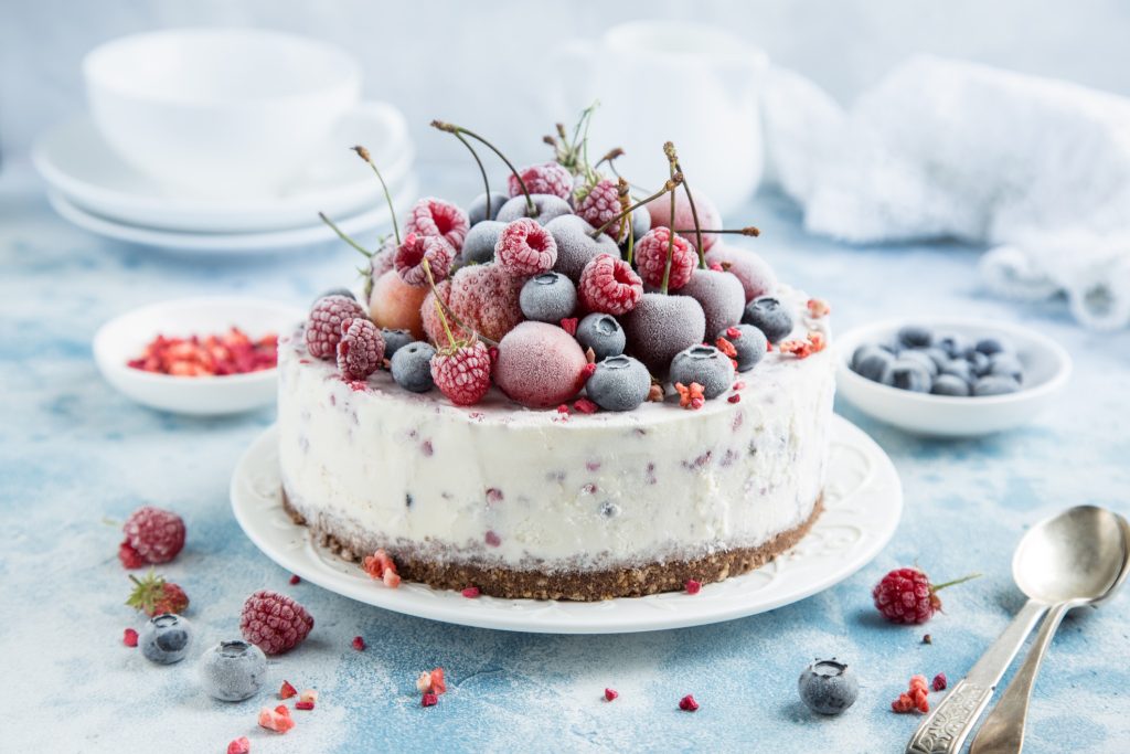 Σπιτικό παγωτό cheesecake