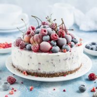 Σπιτικό παγωτό cheesecake