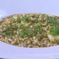 Ένα διαφορετικό ριζότο με πράσο και λεμόνι