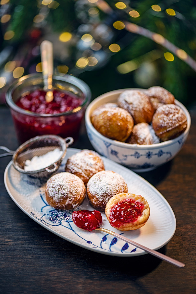 Aebleskiver, στρογγυλές τηγανίτες με δανέζικη συνταγή