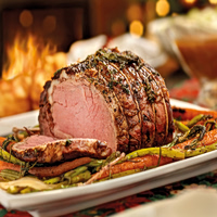 Χριστουγεννιάτικο ροστ μπιφ