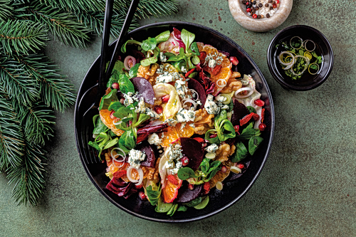 Χριστουγεννιάτικη σαλάτα