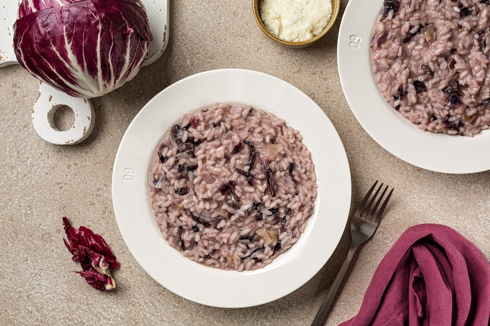 Μωβ λαχανόρυζο