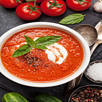 Αρωματική ντοματοσούπα
