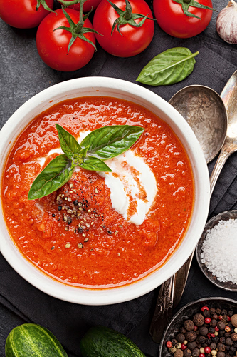 Αρωματική ντοματοσούπα