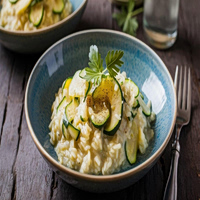 Ριζότο με κολοκυθάκια