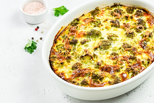 Ζυμαρικά φούρνου με μπρόκολο