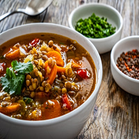 Θρεπτικές φακές σούπα