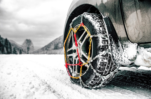 Κακοκαιρία: Σε ποια σημεία χρειάζονται αλυσίδες