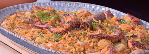 Γιουβέτσι χταπόδι στην κατσαρόλα