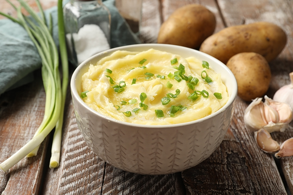 Αέρινος πουρές πατάτας