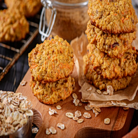 Μοσχομυριστά μπισκότα καρότου