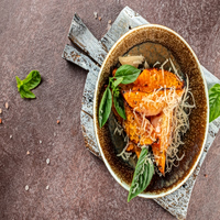 Τυρένιες ψητές γλυκοπατάτες