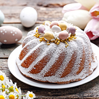 Αφράτο κέικ βανίλιας