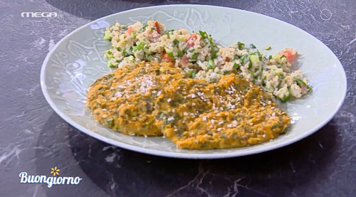 Μπιφτέκια λαχανικών με βρόμη